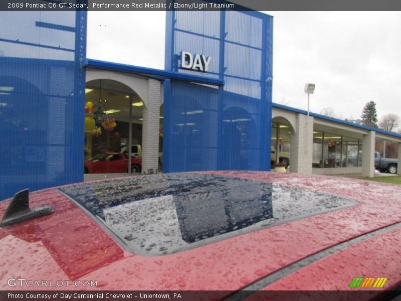 Performance Red Metallic / Ebony/Light Titanium 2009 Pontiac G6 GT Sedan