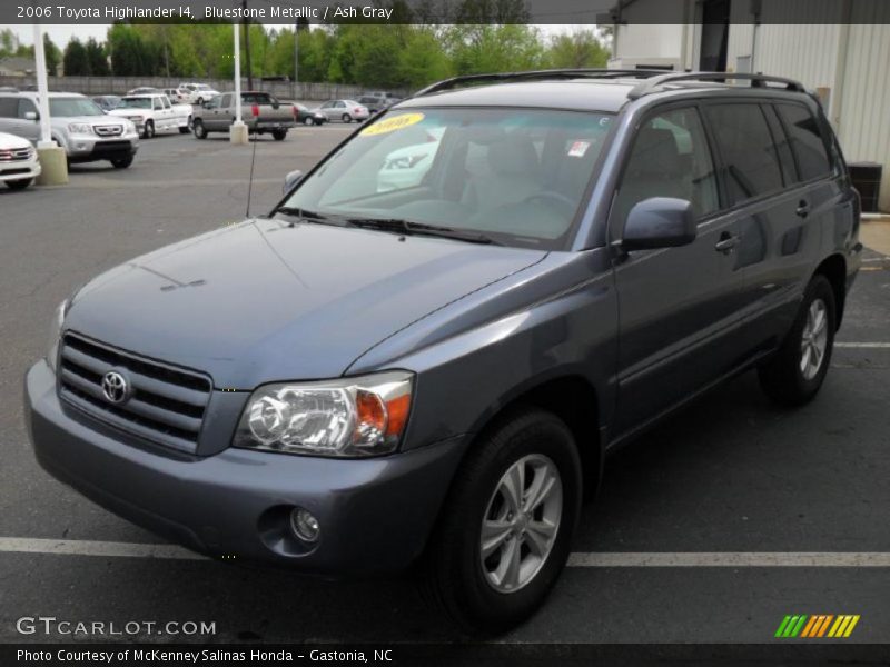 Bluestone Metallic / Ash Gray 2006 Toyota Highlander I4