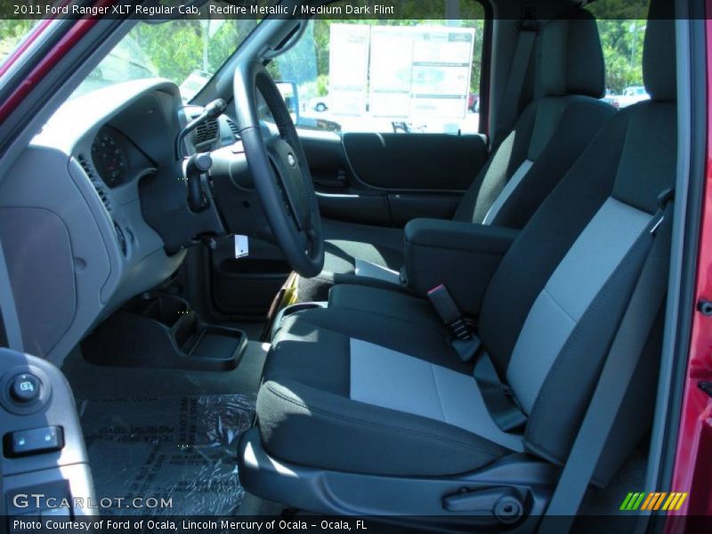 Redfire Metallic / Medium Dark Flint 2011 Ford Ranger XLT Regular Cab
