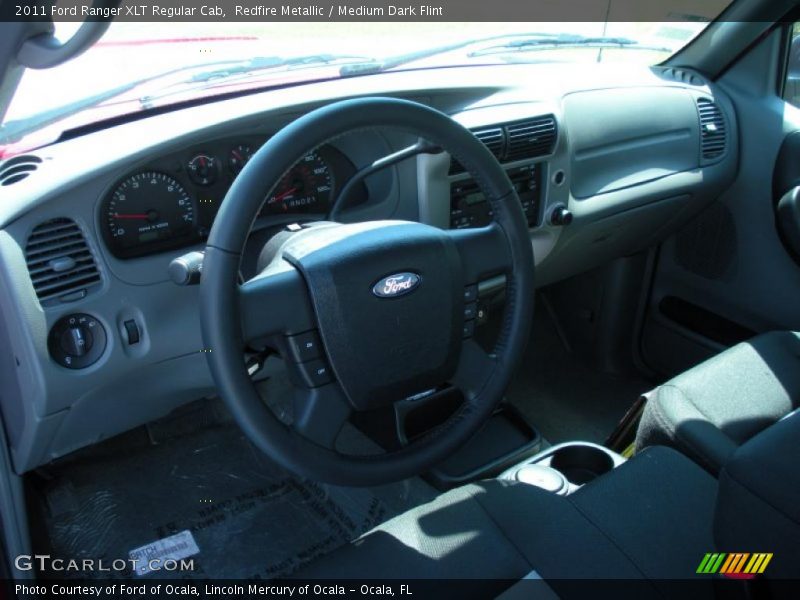 Redfire Metallic / Medium Dark Flint 2011 Ford Ranger XLT Regular Cab