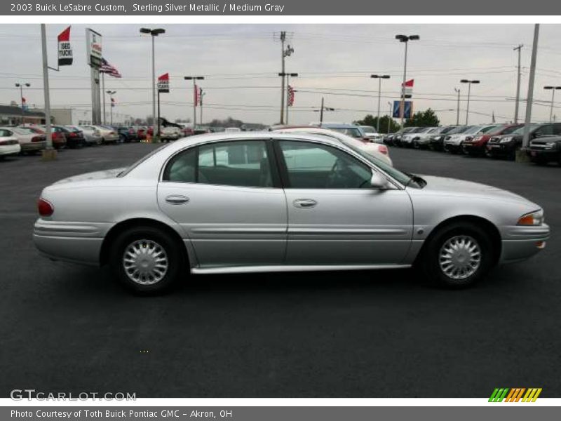 Sterling Silver Metallic / Medium Gray 2003 Buick LeSabre Custom