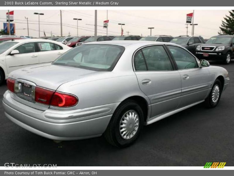 Sterling Silver Metallic / Medium Gray 2003 Buick LeSabre Custom