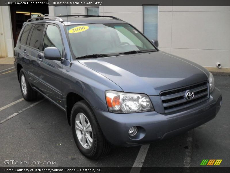 Bluestone Metallic / Ash Gray 2006 Toyota Highlander I4