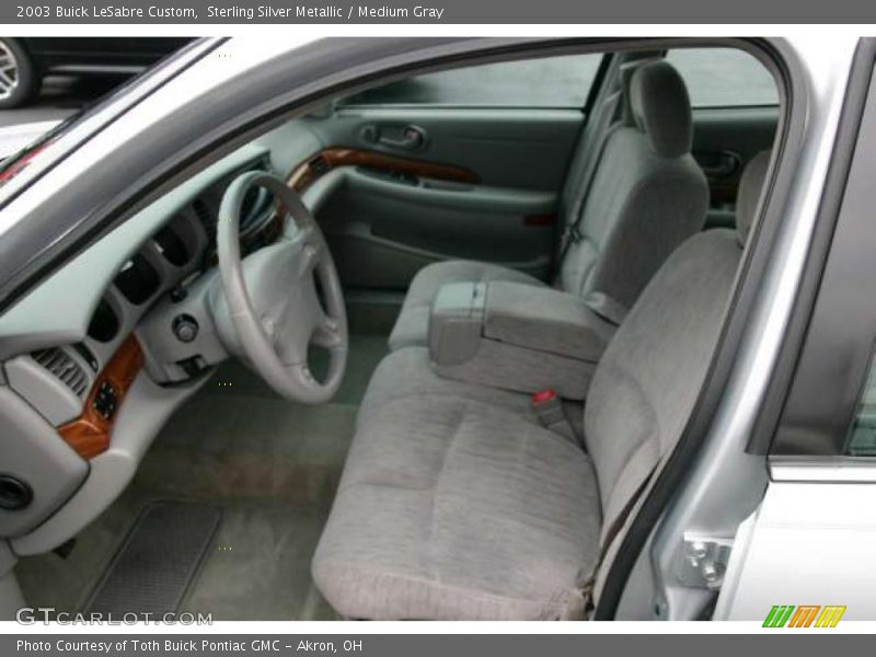 Sterling Silver Metallic / Medium Gray 2003 Buick LeSabre Custom