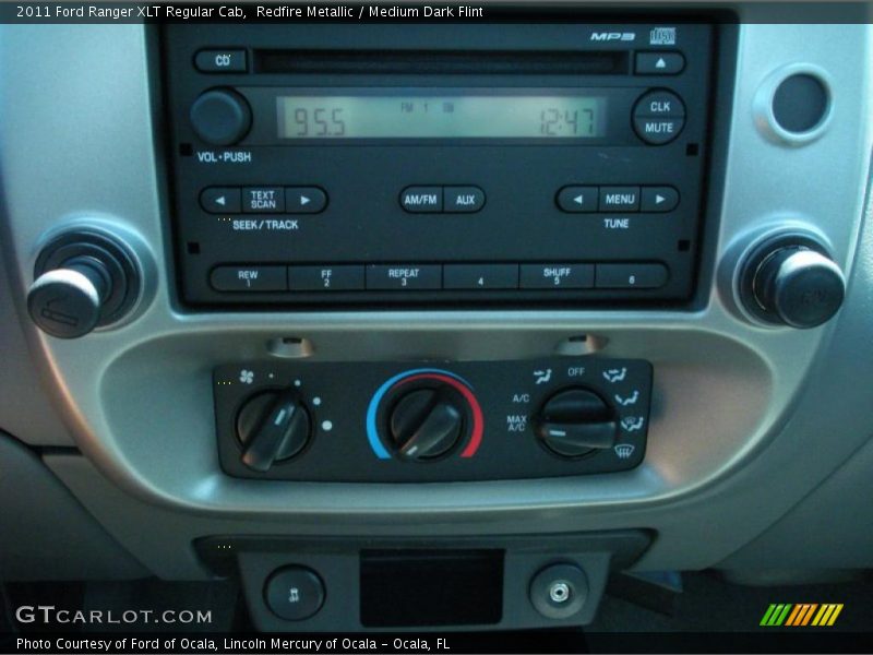 Redfire Metallic / Medium Dark Flint 2011 Ford Ranger XLT Regular Cab