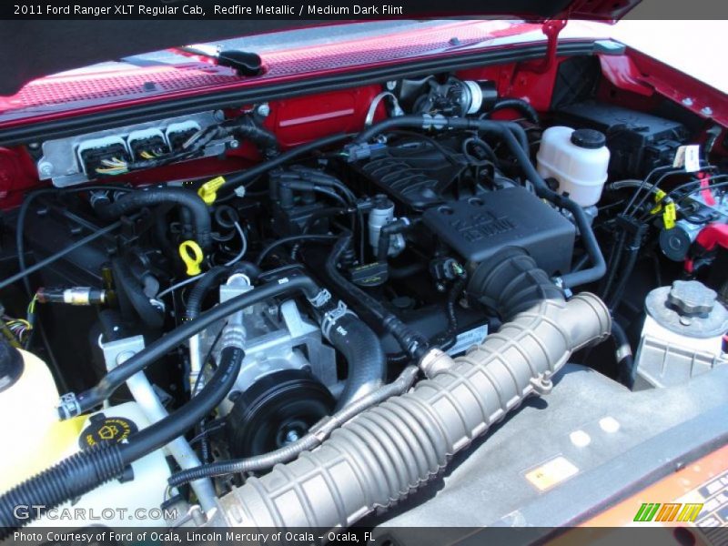 Redfire Metallic / Medium Dark Flint 2011 Ford Ranger XLT Regular Cab