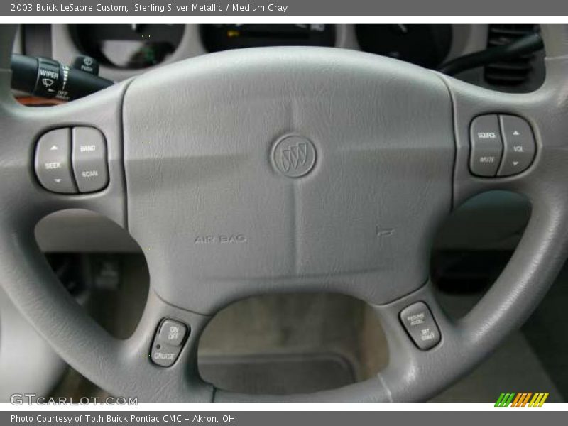 Sterling Silver Metallic / Medium Gray 2003 Buick LeSabre Custom