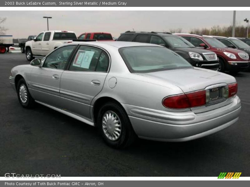 Sterling Silver Metallic / Medium Gray 2003 Buick LeSabre Custom