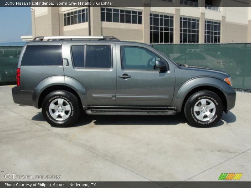 Storm Grey Metallic / Graphite 2006 Nissan Pathfinder SE