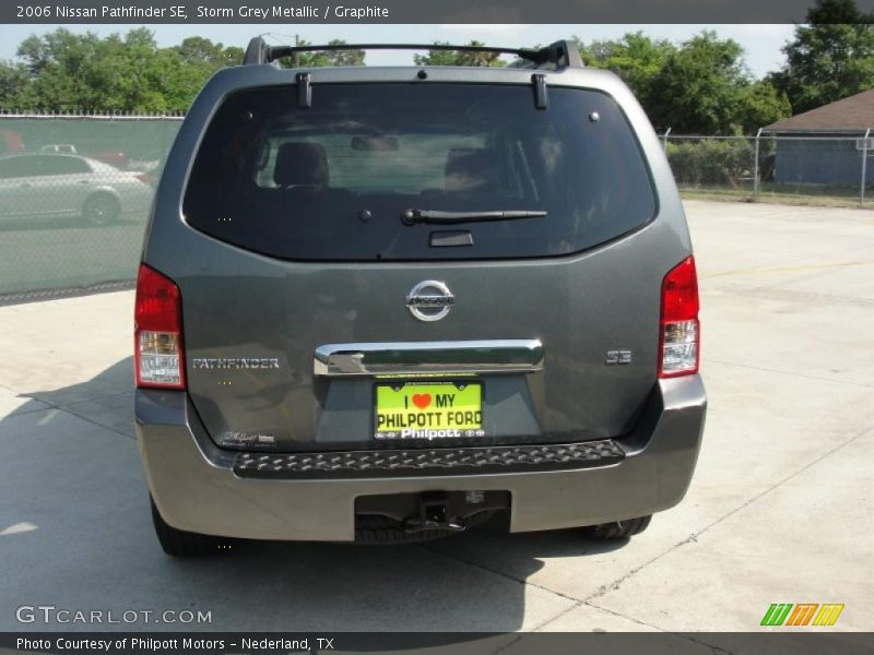 Storm Grey Metallic / Graphite 2006 Nissan Pathfinder SE