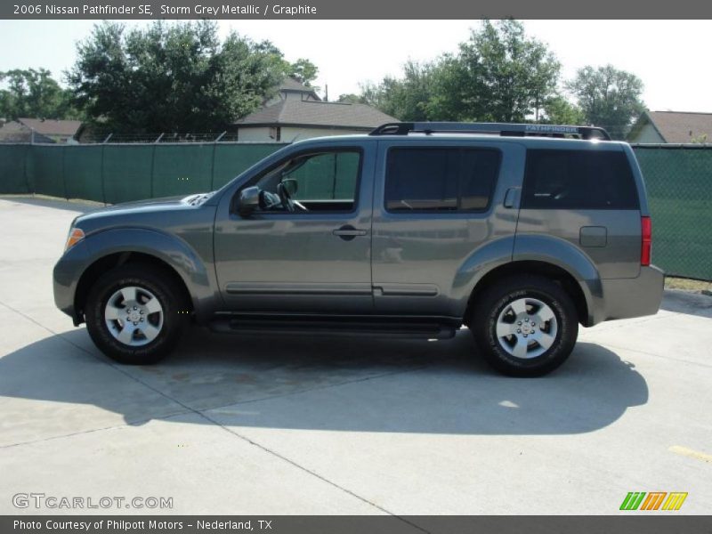 Storm Grey Metallic / Graphite 2006 Nissan Pathfinder SE