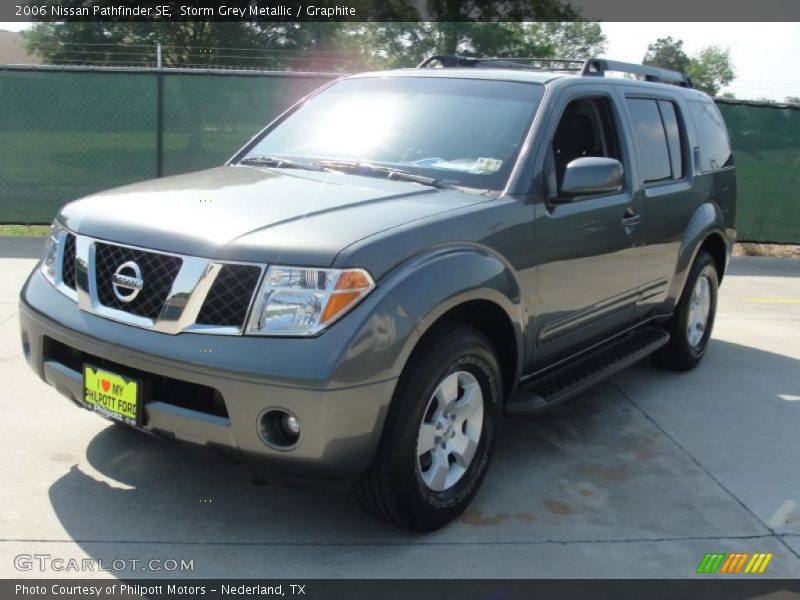 Storm Grey Metallic / Graphite 2006 Nissan Pathfinder SE