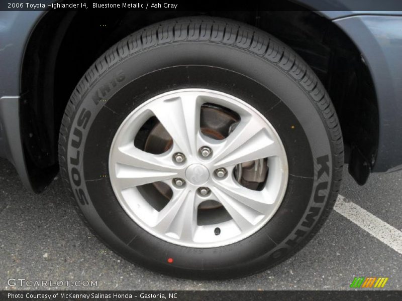 Bluestone Metallic / Ash Gray 2006 Toyota Highlander I4