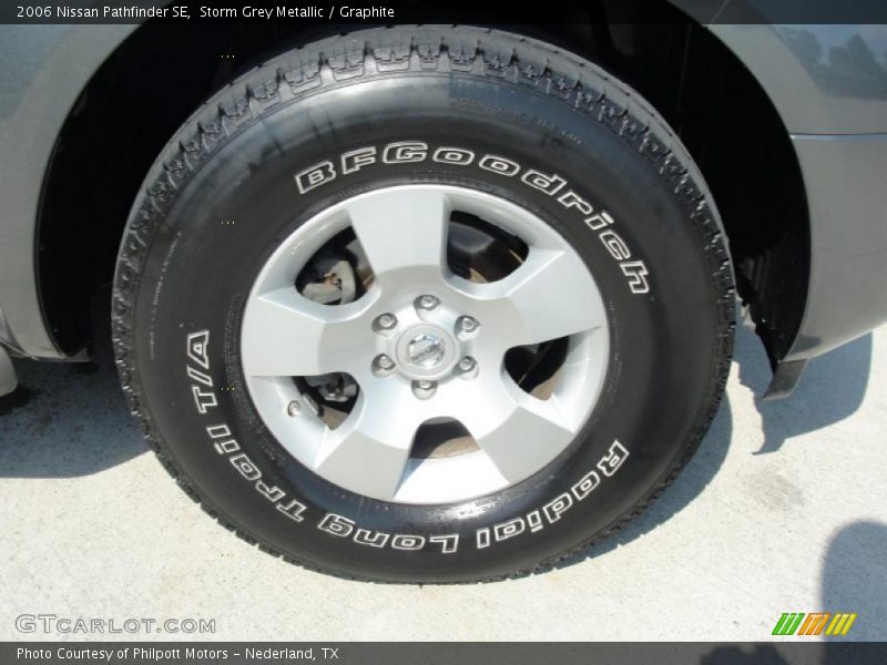 Storm Grey Metallic / Graphite 2006 Nissan Pathfinder SE