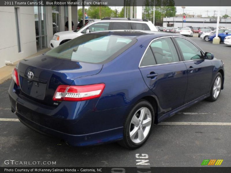 Blue Ribbon Metallic / Dark Charcoal 2011 Toyota Camry SE