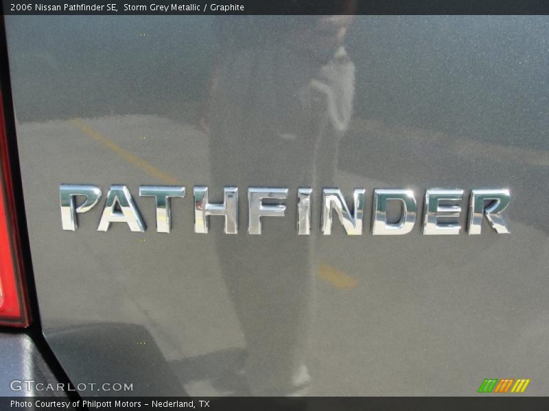 Storm Grey Metallic / Graphite 2006 Nissan Pathfinder SE