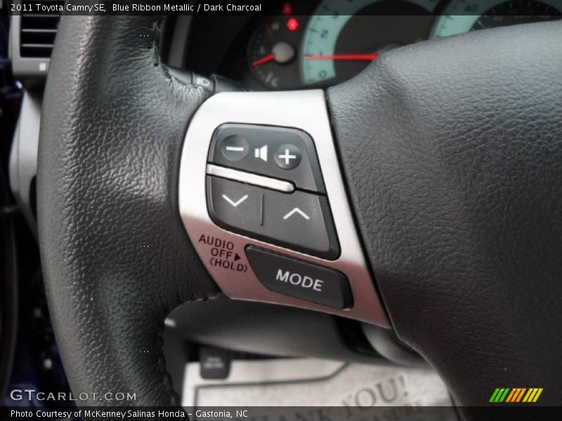 Blue Ribbon Metallic / Dark Charcoal 2011 Toyota Camry SE