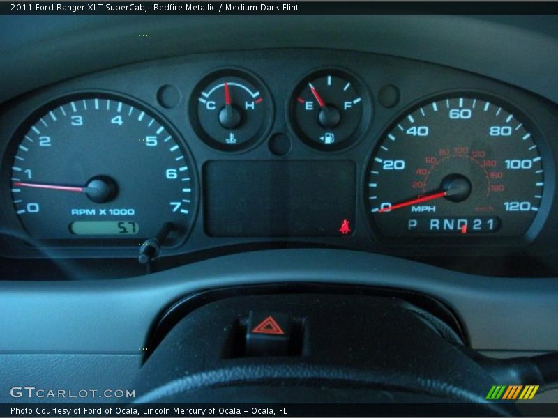  2011 Ranger XLT SuperCab XLT SuperCab Gauges