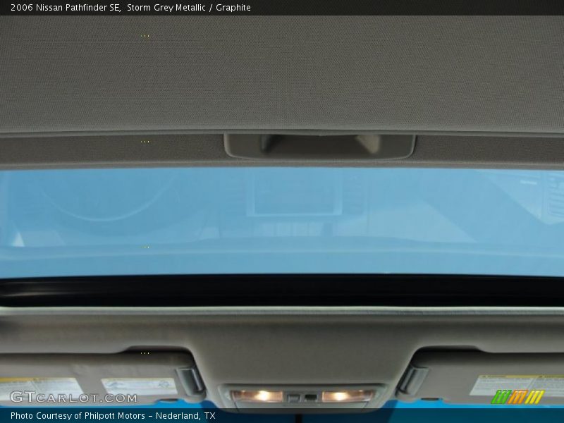 Storm Grey Metallic / Graphite 2006 Nissan Pathfinder SE