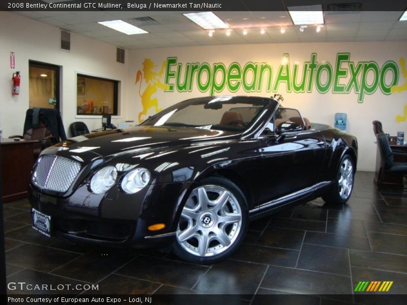 Beluga / Newmarket Tan/Nautic 2008 Bentley Continental GTC Mulliner