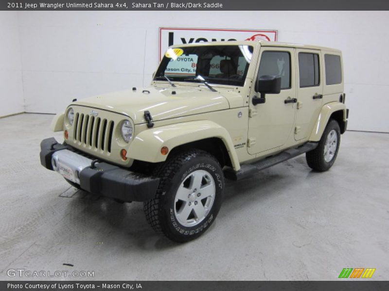 Sahara Tan / Black/Dark Saddle 2011 Jeep Wrangler Unlimited Sahara 4x4