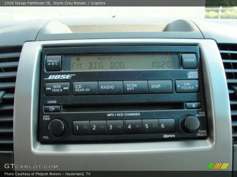 Storm Grey Metallic / Graphite 2006 Nissan Pathfinder SE