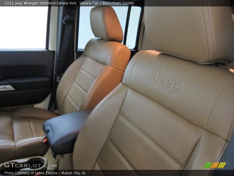 Sahara Tan / Black/Dark Saddle 2011 Jeep Wrangler Unlimited Sahara 4x4