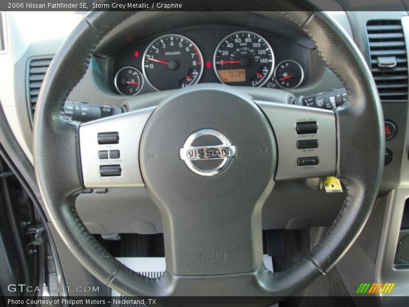 Storm Grey Metallic / Graphite 2006 Nissan Pathfinder SE