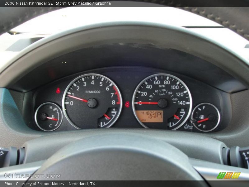 Storm Grey Metallic / Graphite 2006 Nissan Pathfinder SE