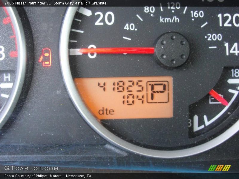 Storm Grey Metallic / Graphite 2006 Nissan Pathfinder SE