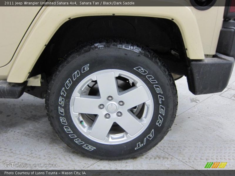 Sahara Tan / Black/Dark Saddle 2011 Jeep Wrangler Unlimited Sahara 4x4