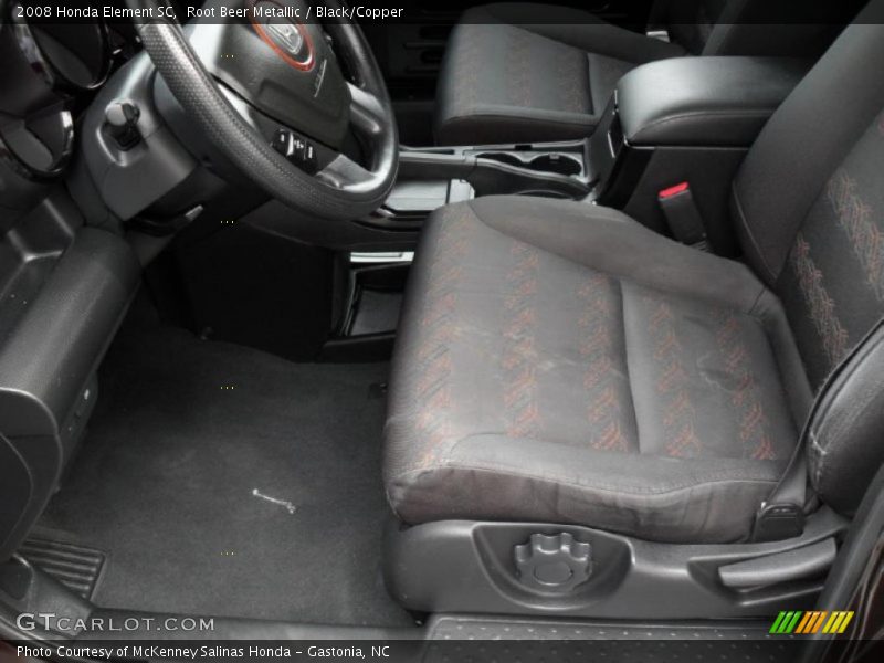  2008 Element SC Black/Copper Interior