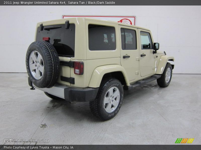 Sahara Tan / Black/Dark Saddle 2011 Jeep Wrangler Unlimited Sahara 4x4