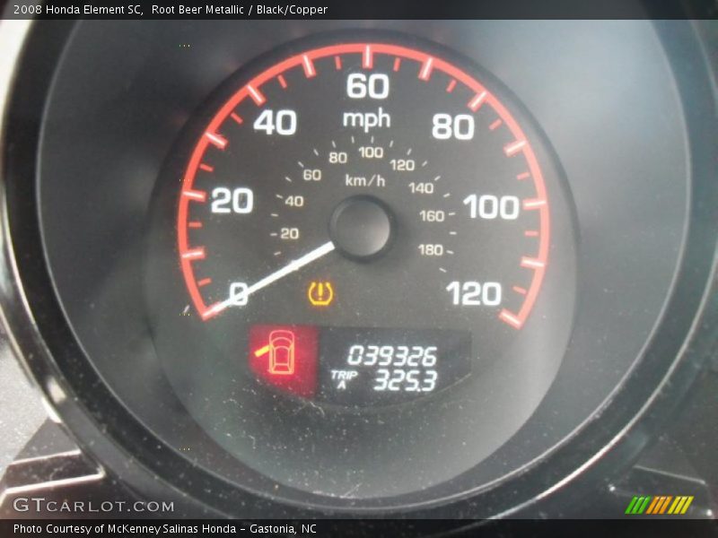 Root Beer Metallic / Black/Copper 2008 Honda Element SC