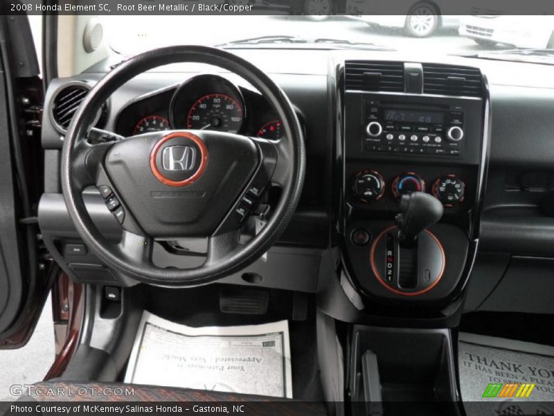 Dashboard of 2008 Element SC