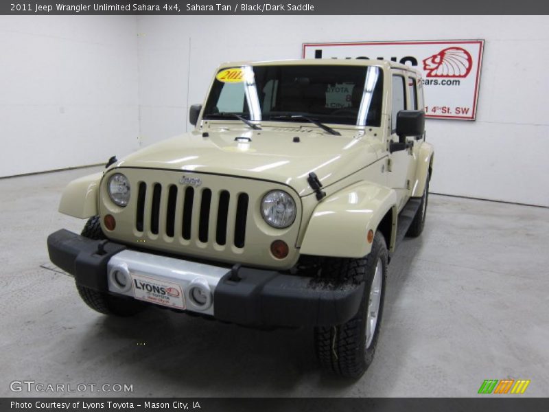 Sahara Tan / Black/Dark Saddle 2011 Jeep Wrangler Unlimited Sahara 4x4