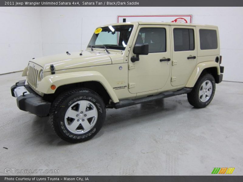 Sahara Tan / Black/Dark Saddle 2011 Jeep Wrangler Unlimited Sahara 4x4