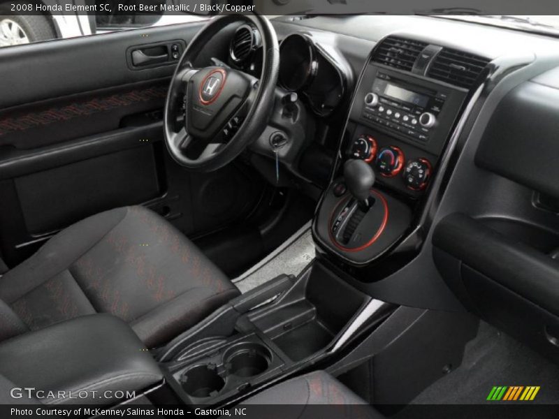 Root Beer Metallic / Black/Copper 2008 Honda Element SC