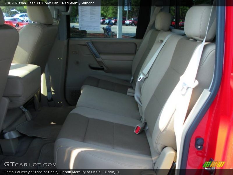  2009 Titan XE Crew Cab Almond Interior