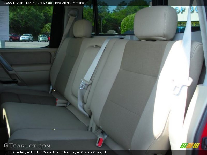  2009 Titan XE Crew Cab Almond Interior