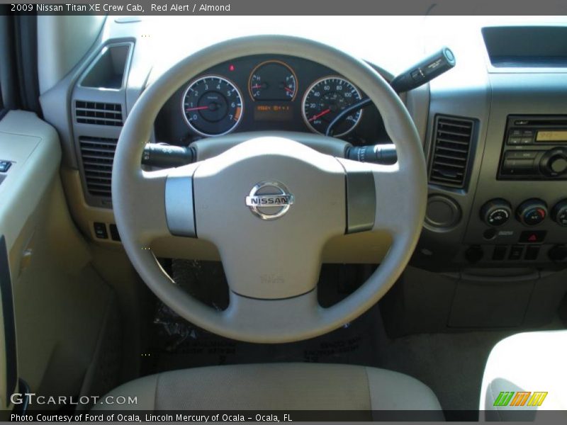  2009 Titan XE Crew Cab Steering Wheel