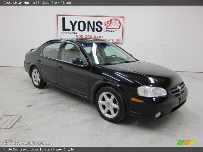 Super Black / Blond 2001 Nissan Maxima SE
