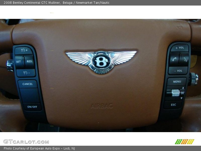 Beluga / Newmarket Tan/Nautic 2008 Bentley Continental GTC Mulliner