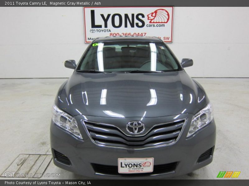 Magnetic Gray Metallic / Ash 2011 Toyota Camry LE