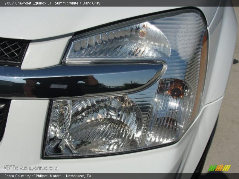 Summit White / Dark Gray 2007 Chevrolet Equinox LT