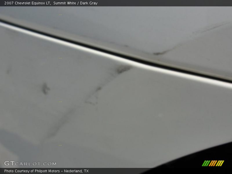 Summit White / Dark Gray 2007 Chevrolet Equinox LT