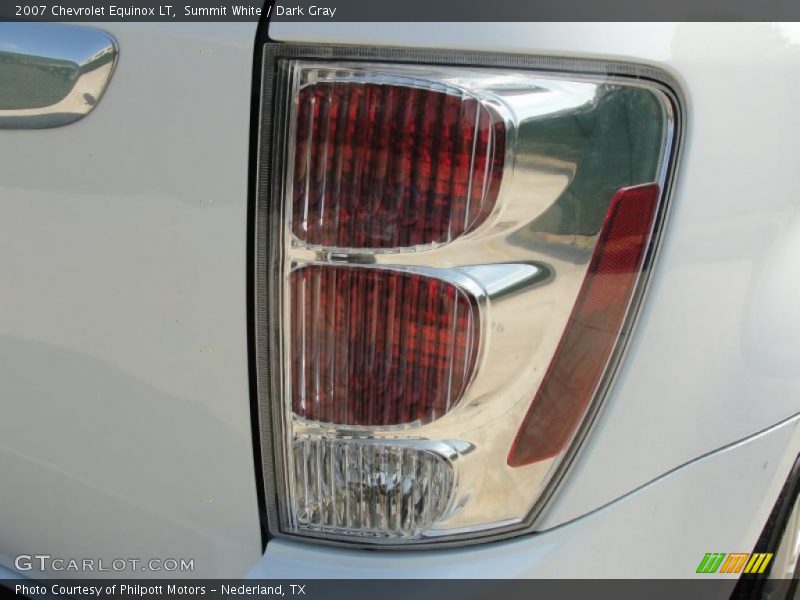 Summit White / Dark Gray 2007 Chevrolet Equinox LT