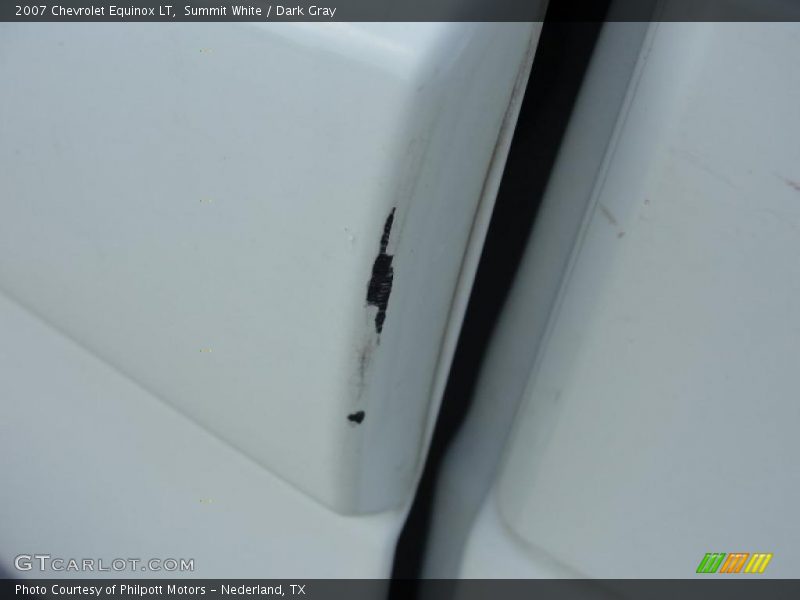 Summit White / Dark Gray 2007 Chevrolet Equinox LT
