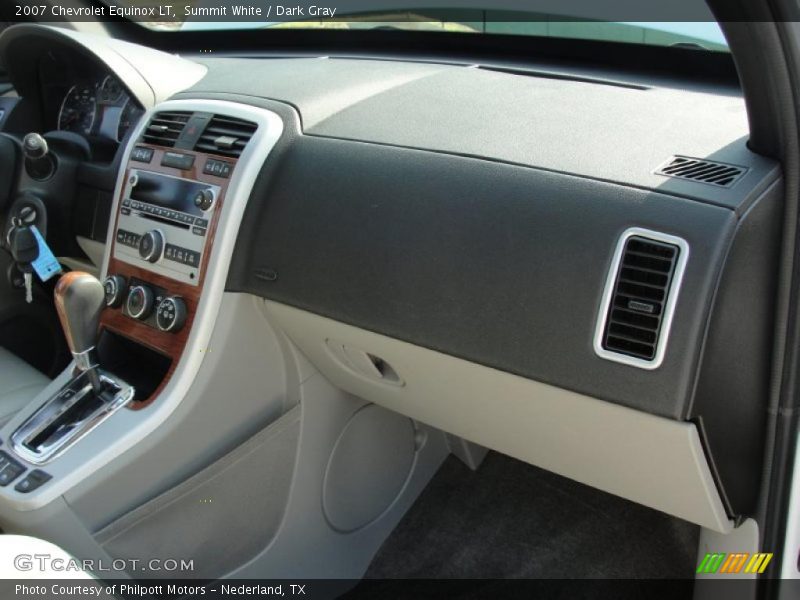 Summit White / Dark Gray 2007 Chevrolet Equinox LT