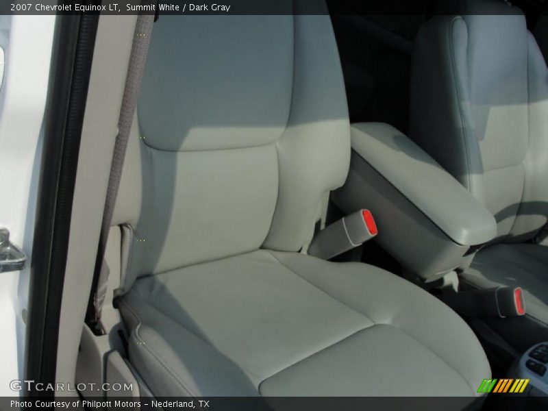 Summit White / Dark Gray 2007 Chevrolet Equinox LT